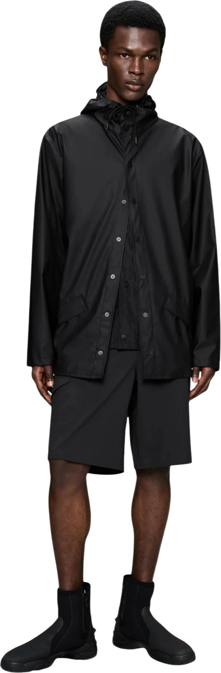Jakne shiu për meshkuj Rains Jacket W3 12010, të zeza [Madhësia: S]