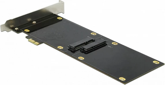 Kartelë zgjerimi PCIe DeLOCK 90348, 2x SATA 6 Gbit/s, PCIe 2.0, e brendshme, e zezë