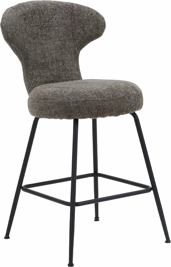 Karrige për bar Fungo, gri, 51x55x97