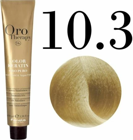 Ngjyrë për flokë Oro 10.3 platinë e artë , 100 ml