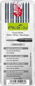 Mina rezervë për laps Pica Pica-Dry, 2.8 mm, grafit