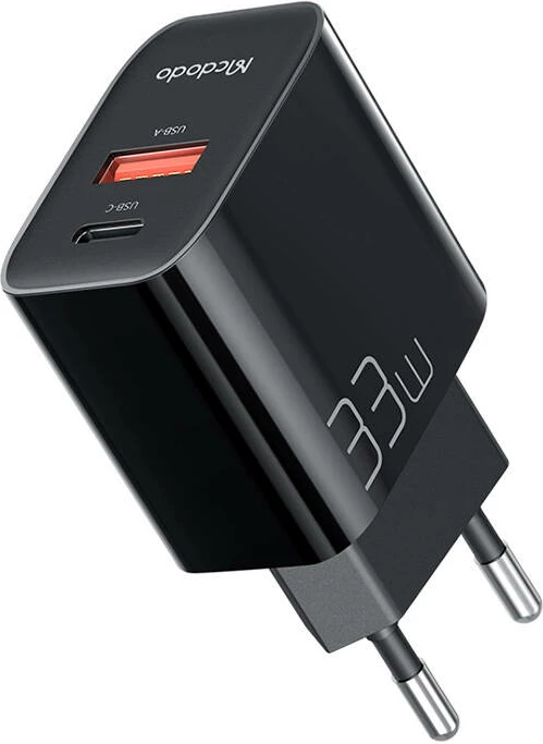 Karikues Mcdodo CH-0921 GaN 33W, USB-C, USB-A, zi