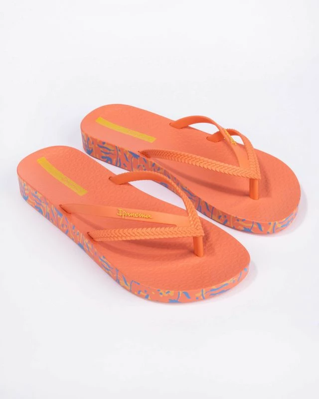 Flip-flopa për femra Ipanema, portokalli