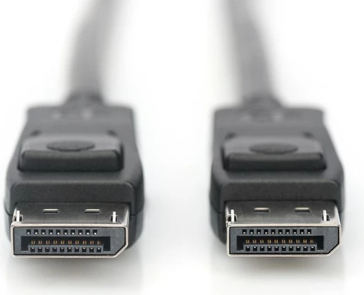 Kabllo DisplayPort Digitus AK-340106-030-S, 3m, 8K, e zezë