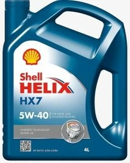 Vaj Shell 5w-40 Hx7 4l