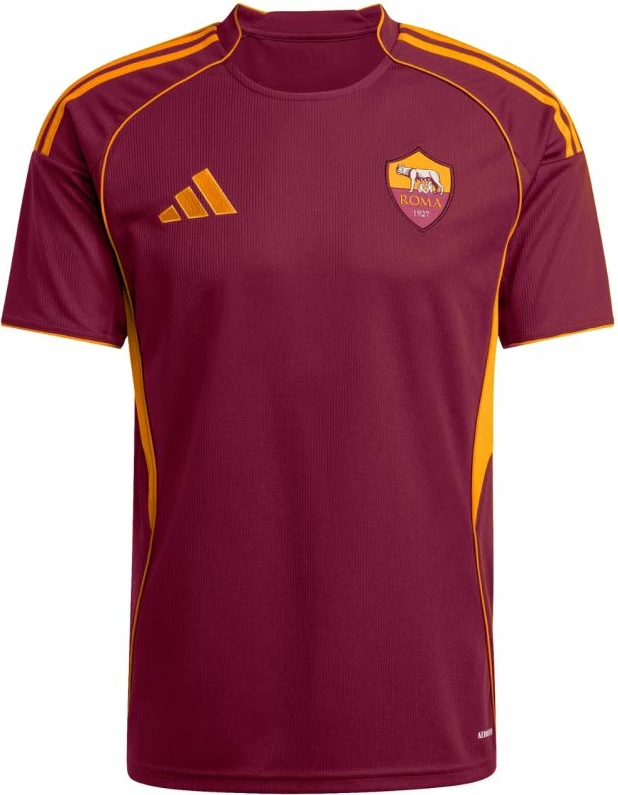 Fanellë futbolli për meshkuj adidas AS Roma, e kuqe e errët