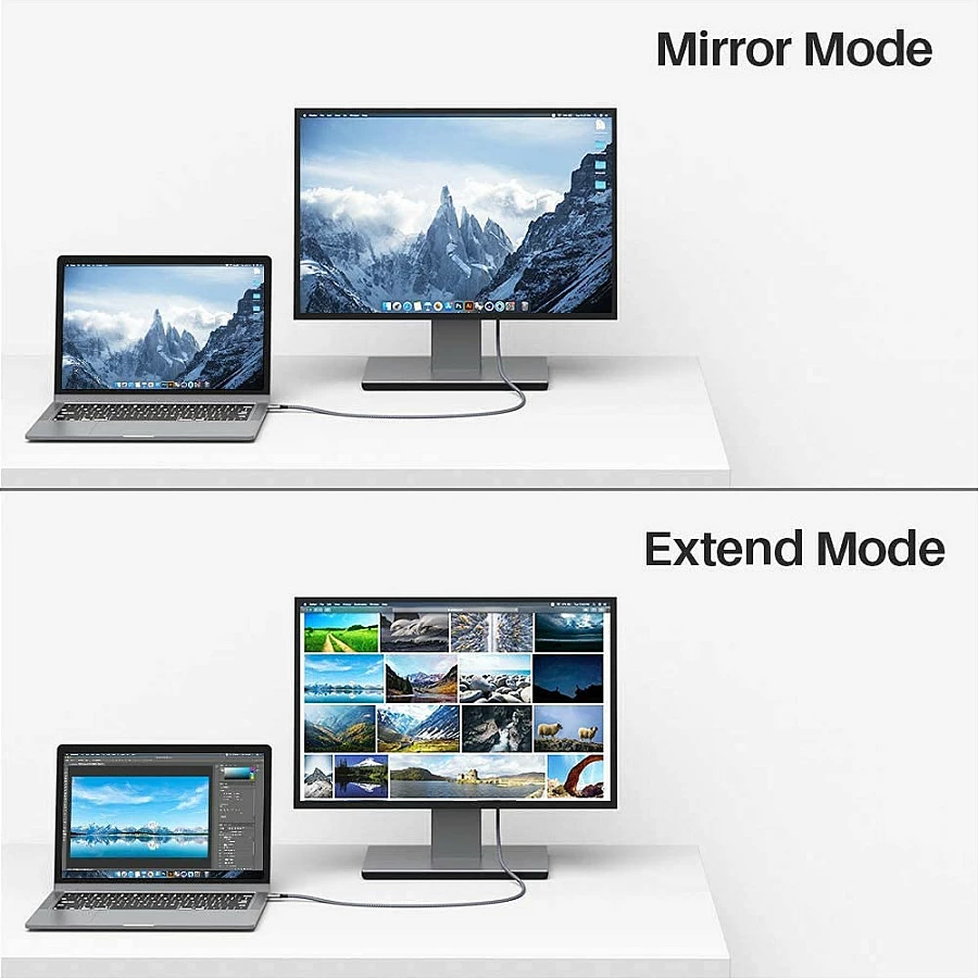 Kabllo USB-C në USB-C EQUIP 3.2 AOC, 10m, 8K, PD 60W, e zezë