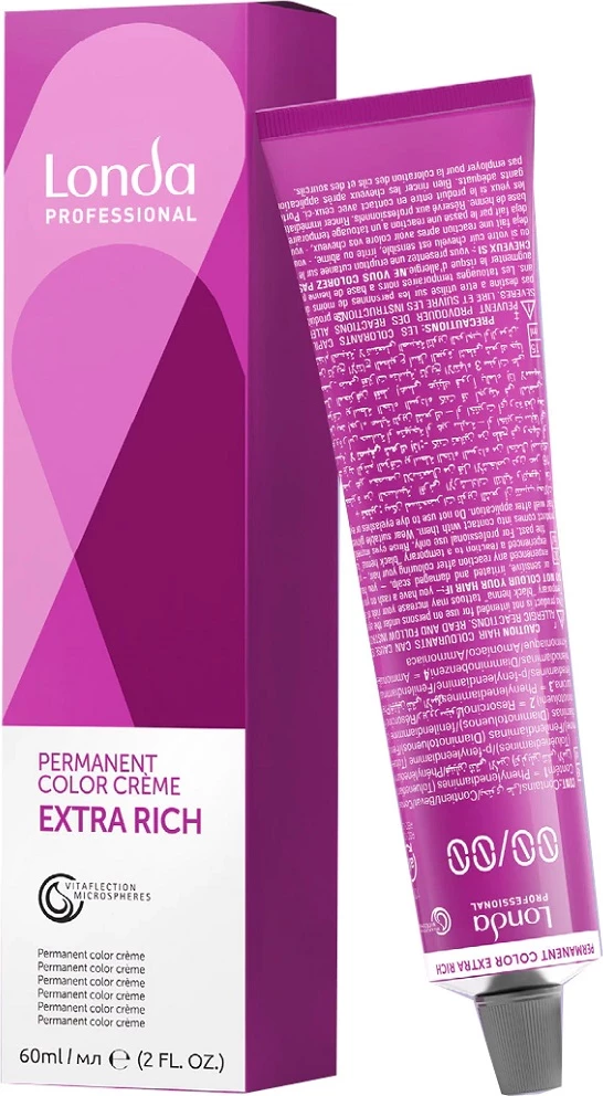 Ngjyrë për flokë për femra Londa Professional Permanent Color Creme 4/71, 60ml