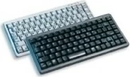 Tastierë Cherry G84-4100, USB + PS/2, E zezë