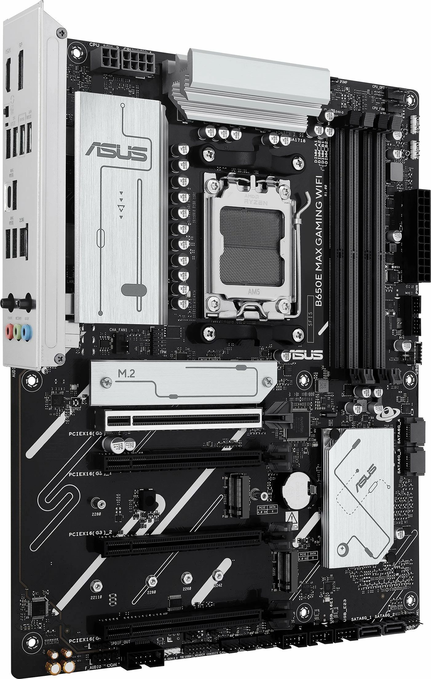 Pllakë amë Asus B650E MAX GAMING WIFI ATX DDR5 WiFi 6E