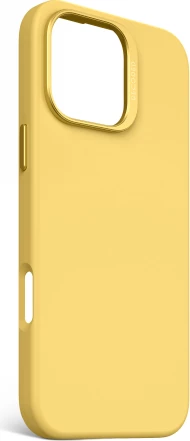 Mbështjellës Decoded AntiMicrobial Silicone Backcover për iPhone 16 Pro Max me MagSafe, e verdhë