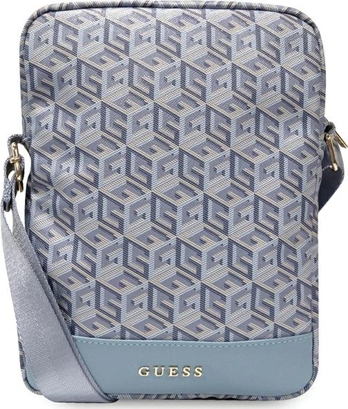 Çantë tabletë Guess GCube Stripe, për 10 inç, Blu