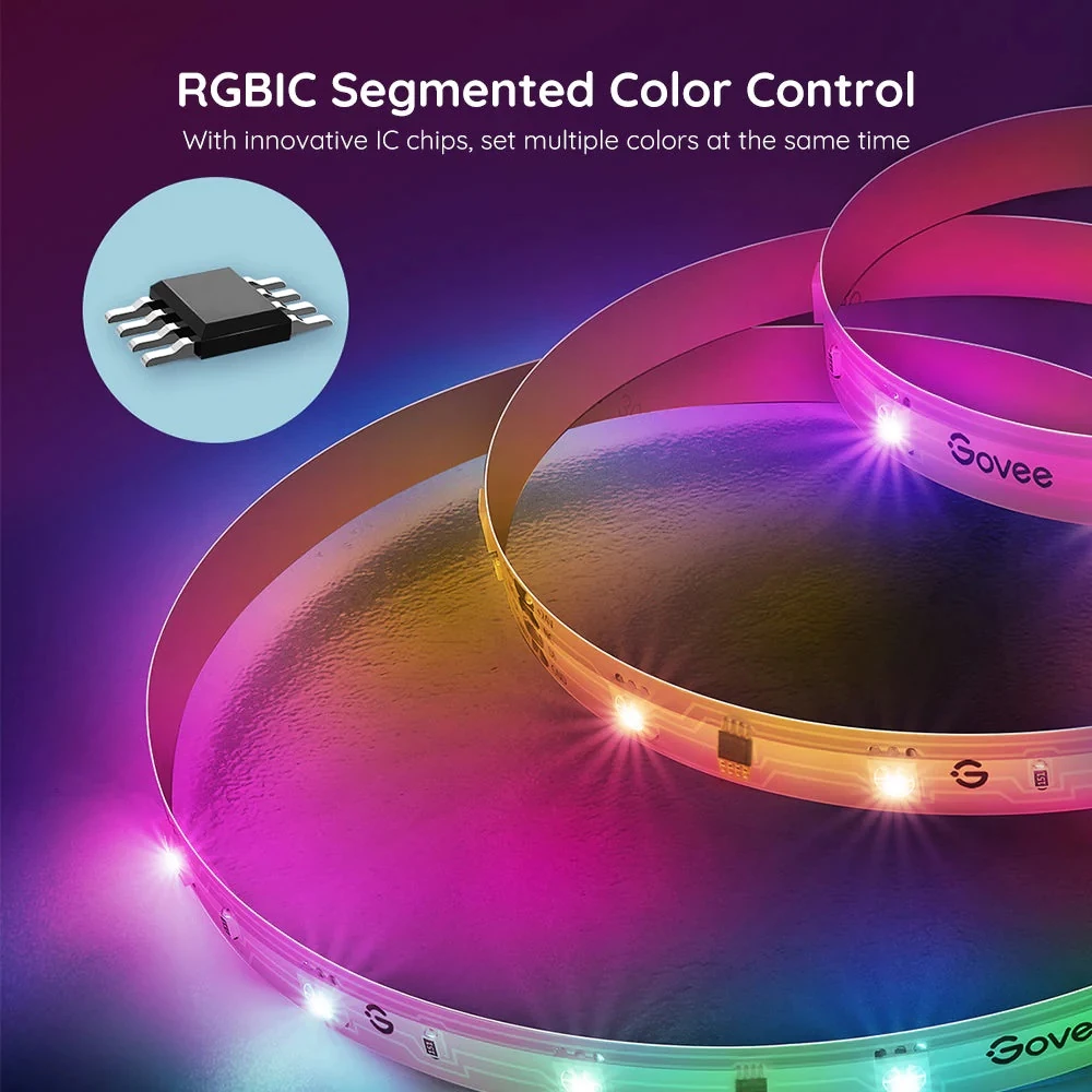 Shirit LED Govee RGBIC Basic 5 m, Wi‑Fi + Bluetooth