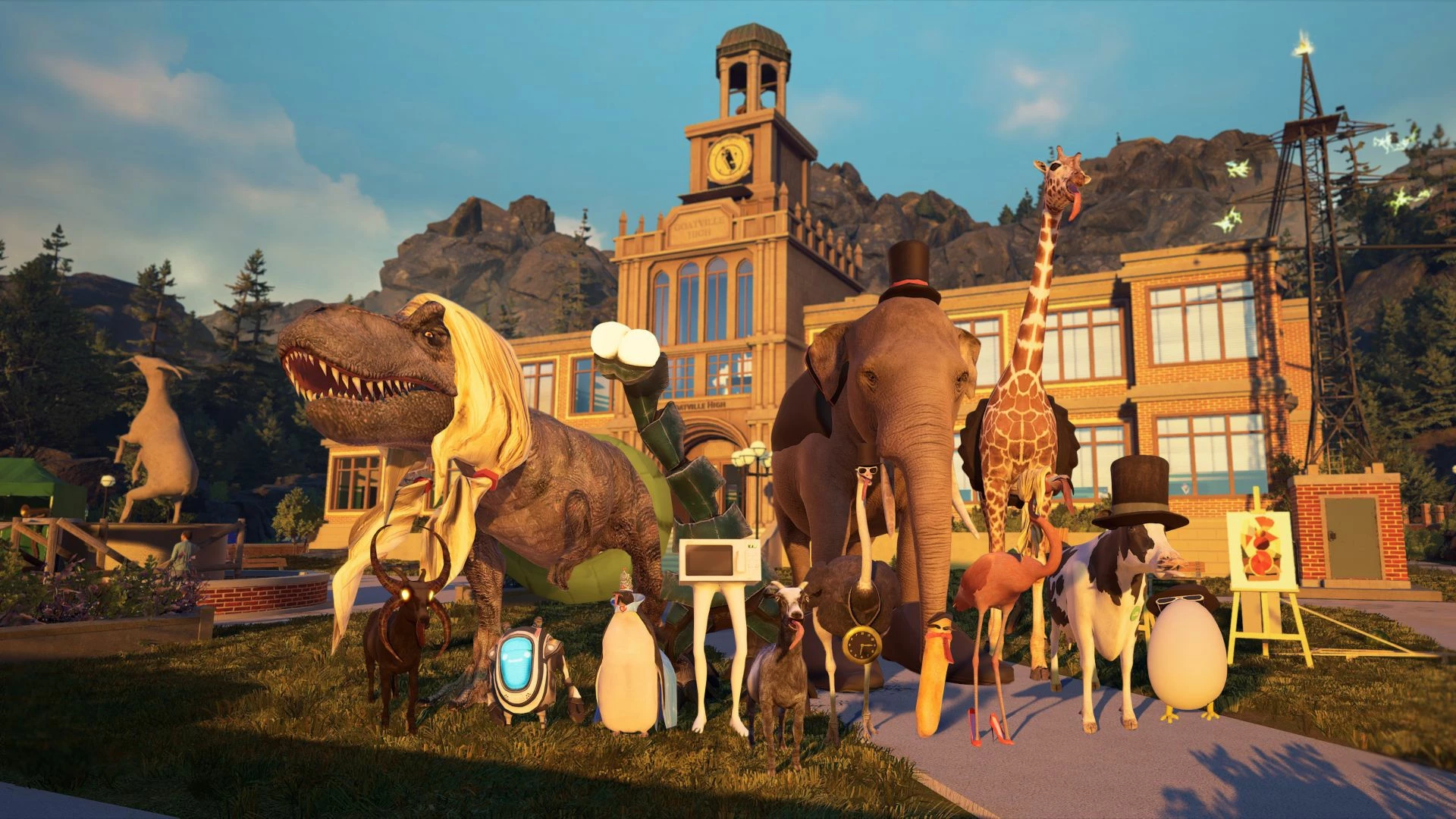 Video-lojë THQ Nordic Goat Simulator: Remastered për PlayStation 5, PEGI 12