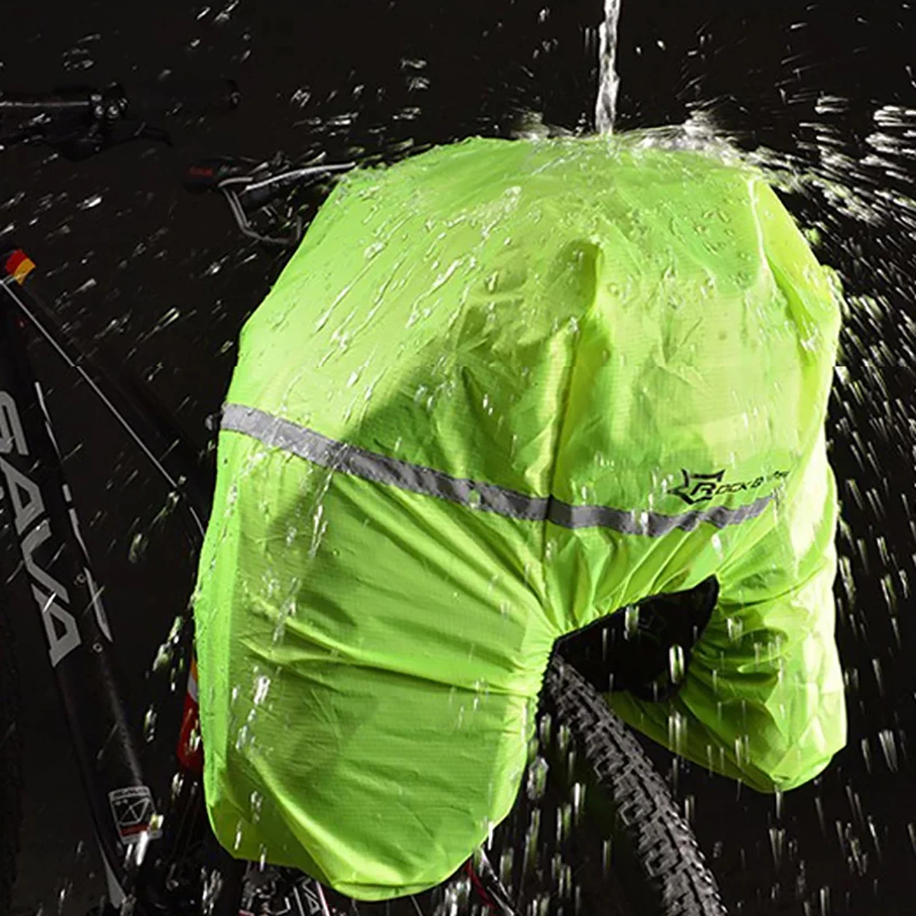 Çantë bagazhi për biçikletë Rockbros A6-03BK, 35L, e zezë