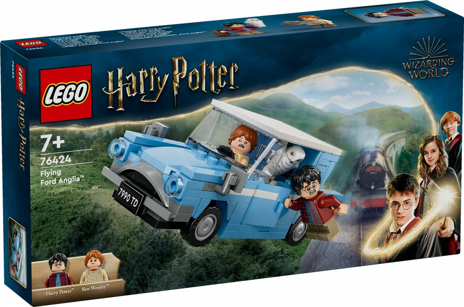 Set LEGO Harry Potter Flying Ford Anglia 76424, 165 pjesë, plastikë