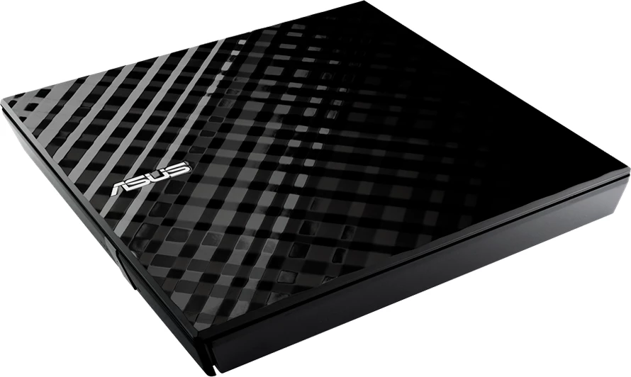 DVD shkrues i jashtëm ASUS SDRW-08D2S-U LITE 8x, M-DISC, USB 2.0, kompatibil me Windows/Mac, i zi
