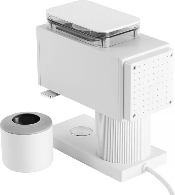 Bluajse automatike kafeje Fellow Ode 2nd Generation, 100g, 140W, e bardhë