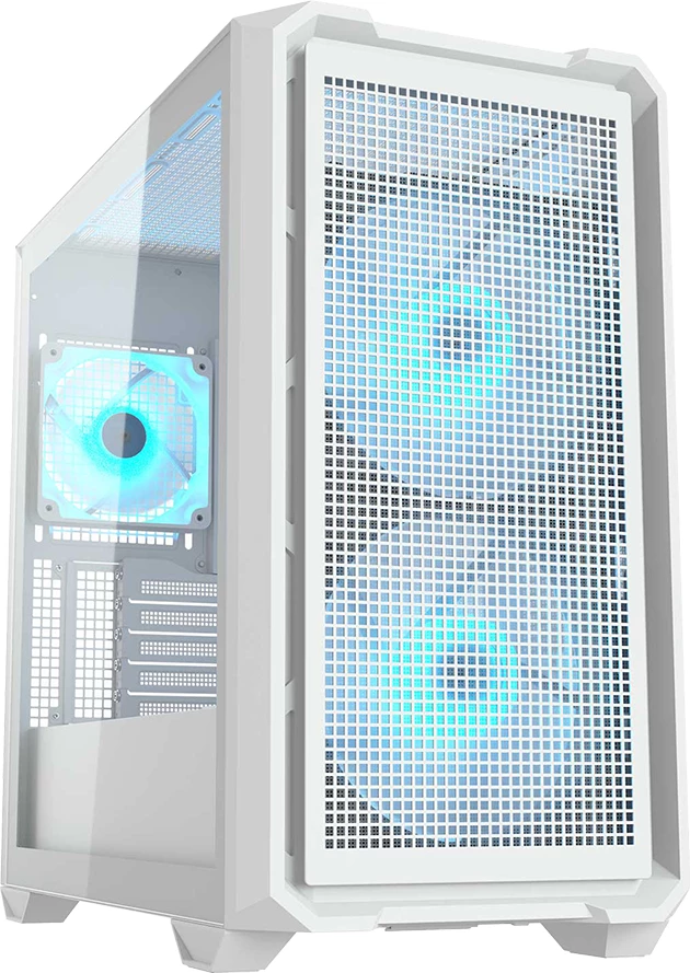 Kasë COUGAR MX600 Mini RGB, Mini Tower, Micro-ATX/Mini-ITX, RGB, e bardhë