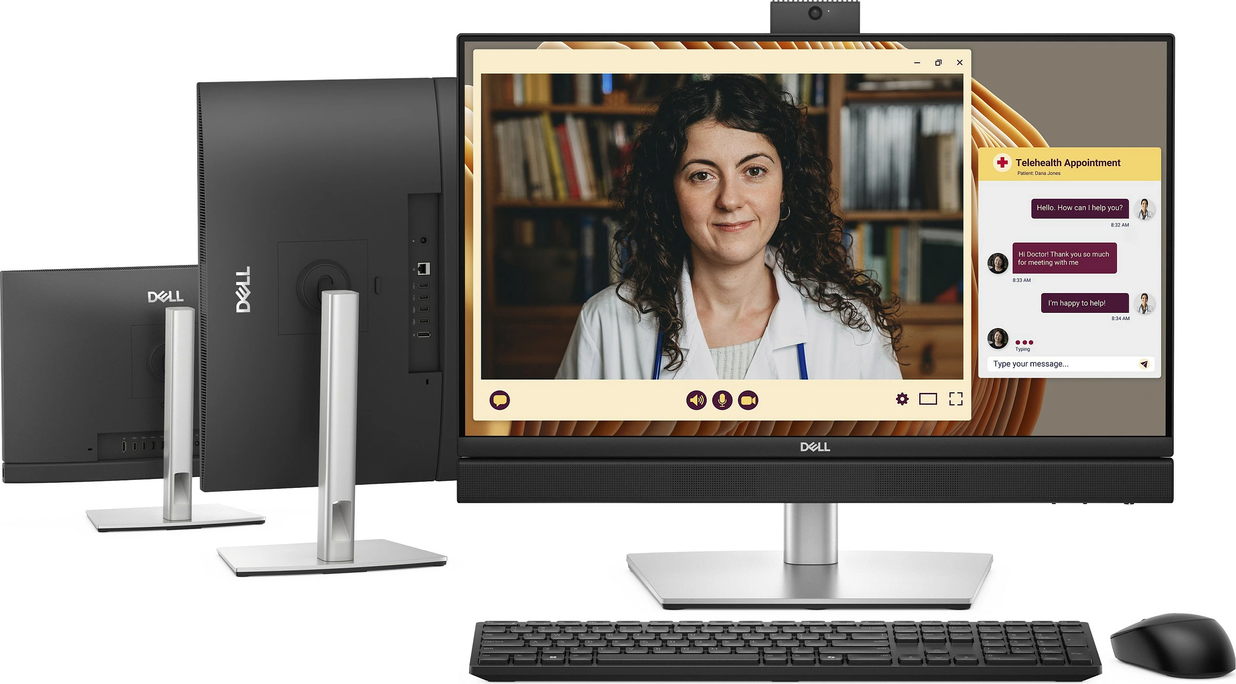 Kompjuter All-in-One DELL PRO 24 AIO QC24251, 24", Full HD, i zi