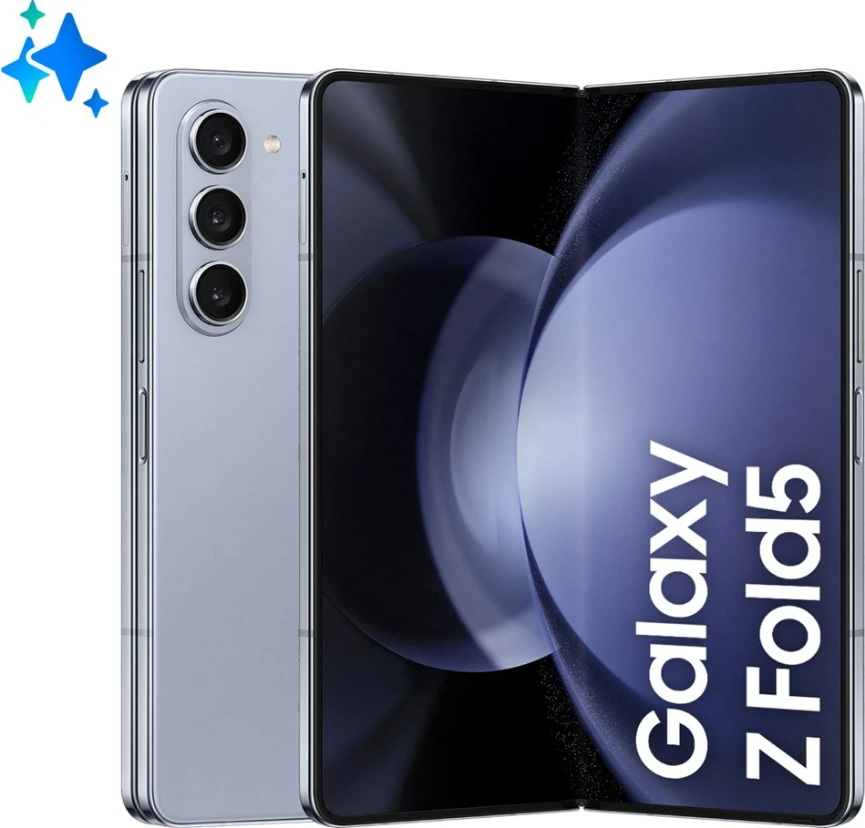 Celular Samsung Galaxy Z Fold5 SM-F946B, 12 GB RAM, 1 TB, 7.6 inç, 5G, Blu