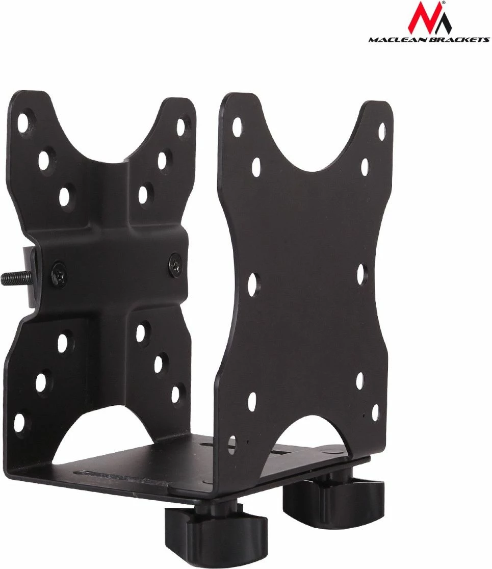 Mbajtëse mini kompjuteri Maclean MC-720, VESA 50x50/75x75/100x100, deri 5 kg, e zezë