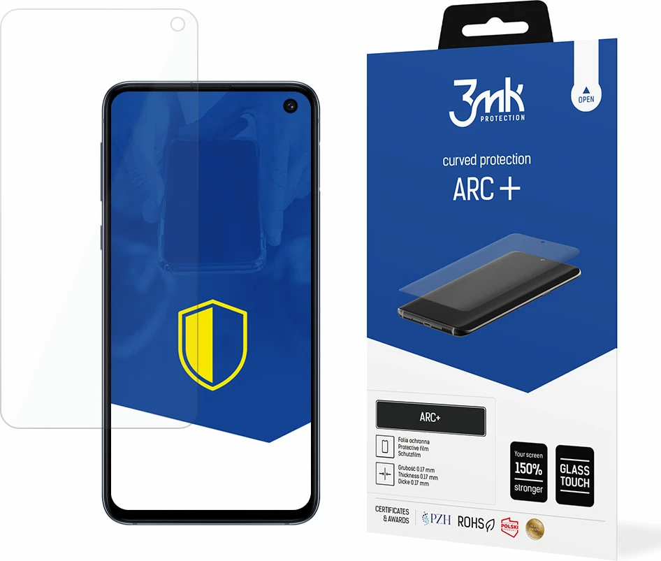 Folje mbrojtëse për ekran Samsung Galaxy S10e 3mk ARC+, transparente