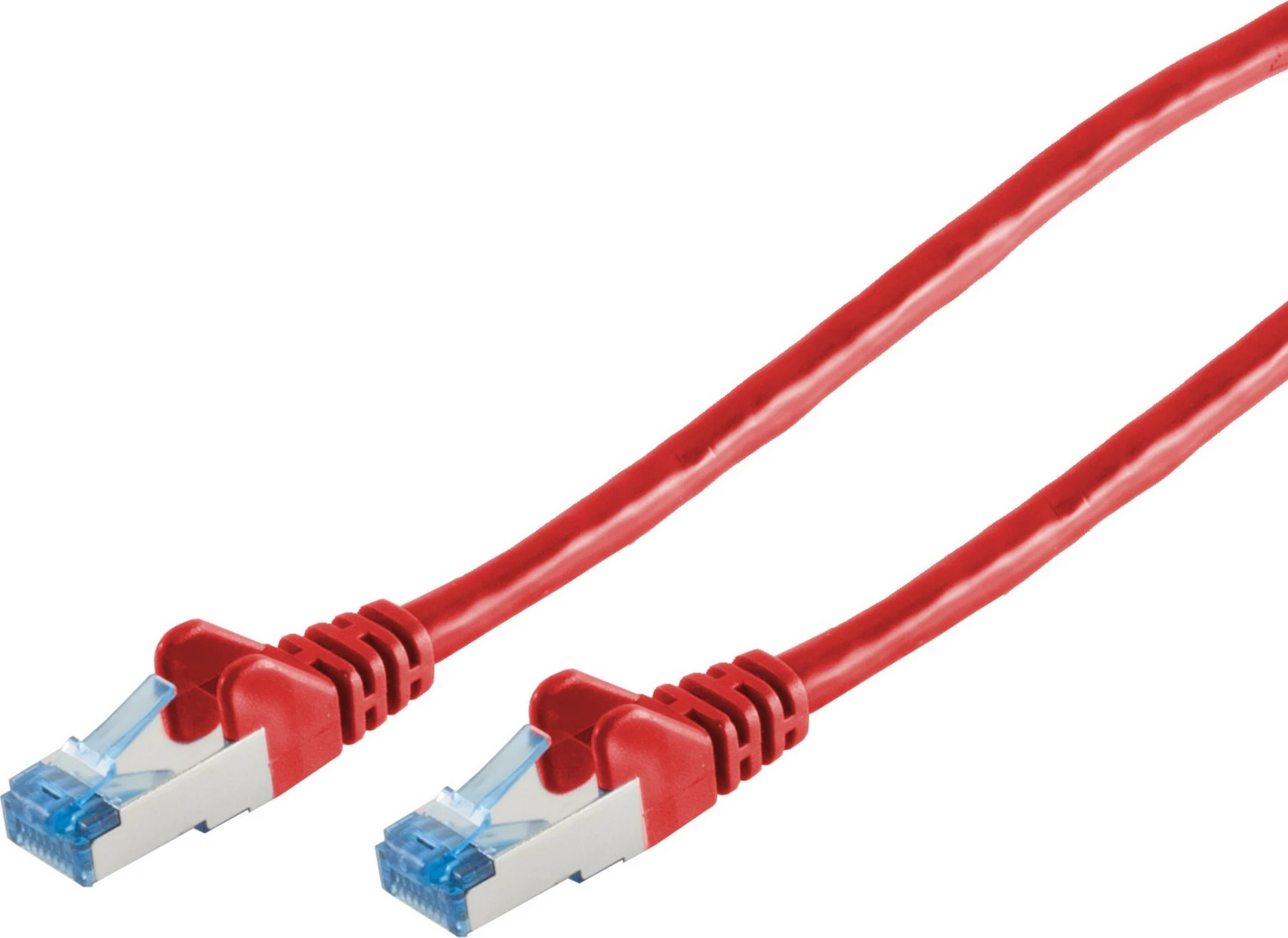 Kabëll rrjeti No-Name S/CONN 75711-R, 1 m, Cat6a, S/FTP (S-STP), RJ-45, RJ-45, Kuq