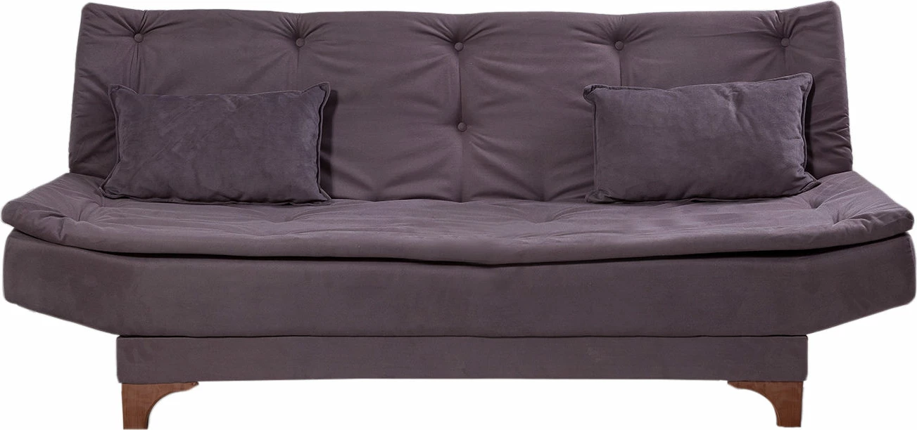 Divan-krevat treshe, ngjyrë antracit, Atelier del Sofa, Kelebek