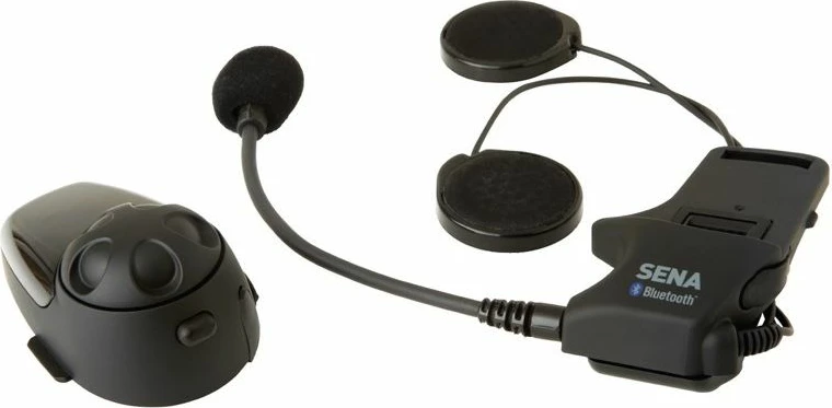 Set interkomi për motoçikleta SENA, i zi