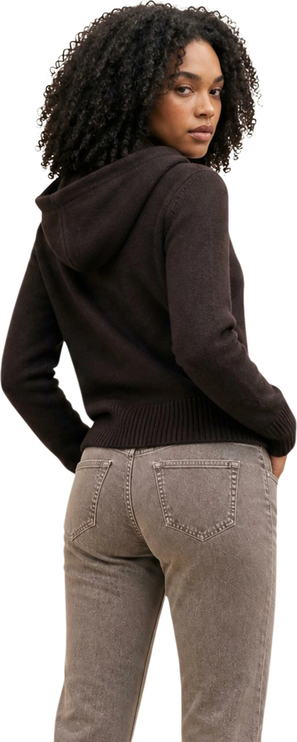 Duks për femra Armani Exchange XW002879 AF16552, kafe e errët [Madhësia: L]