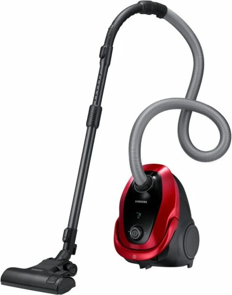 Fshesë elektrike Samsung VC07M25E0WR 750W 2.5L me qese, e kuqe