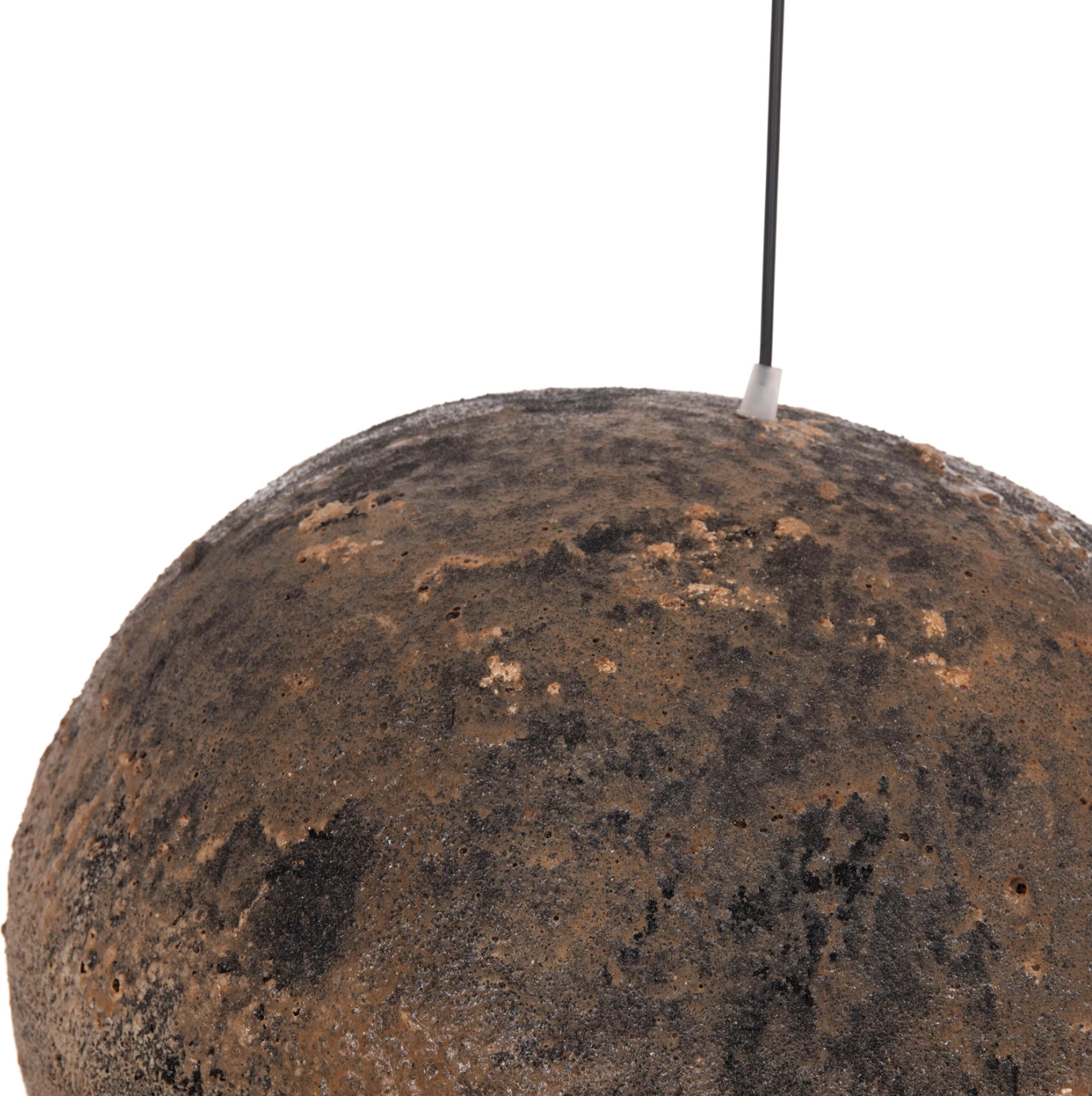 Llambë tavani varëse, pamje guri, STONER (M), gri/kafe, FH4418.03, 55x45x40cm