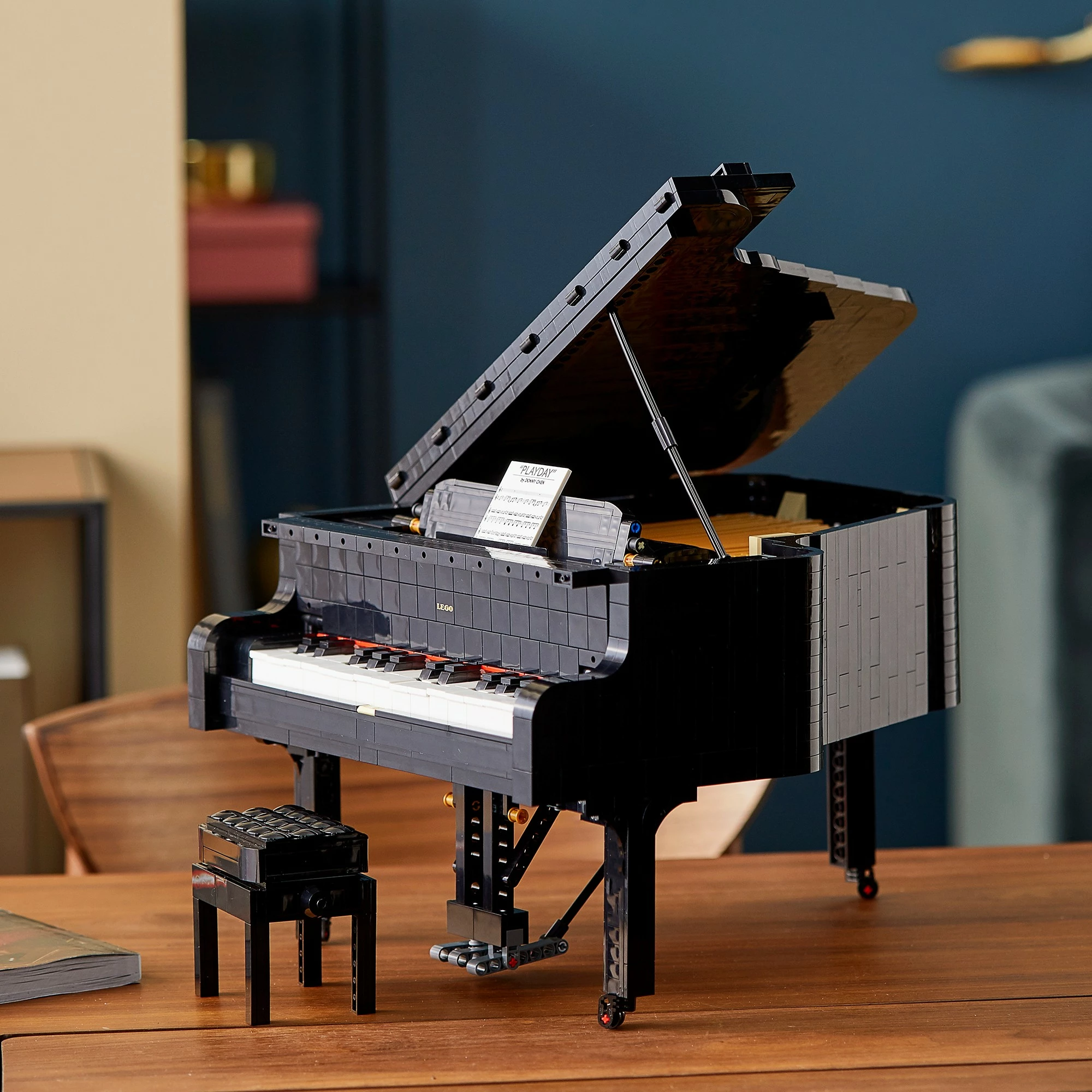 Set ndërtimi LEGO Ideas Grand Piano 21323, 3662 pjesë, Multikolor