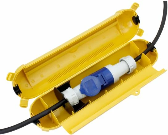 Kapsulë mbrojtëse për lidhje CEE BRUNNER Electro Safe 7203437N Ø94×375 mm, e verdhë