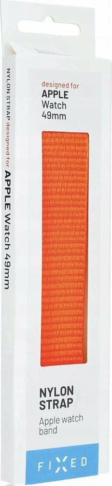 Rrip sportiv najloni Fixed FIXNST2-1029-OR për Apple Watch Ultra 49mm, portokalli