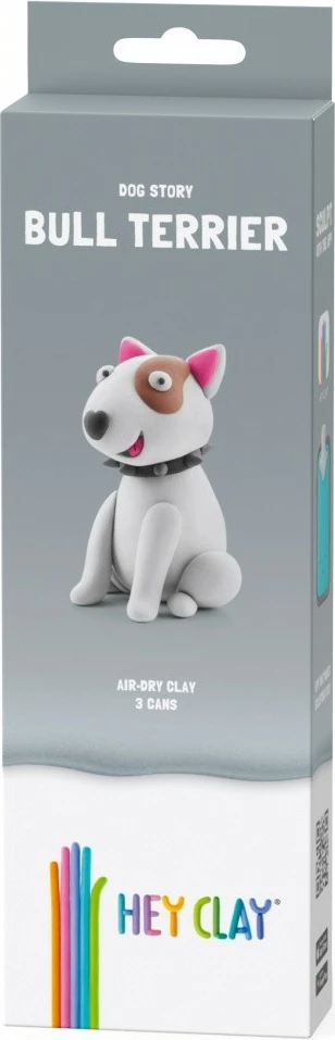 Set modelimi Hey Clay Bulldog, Tm Toys, 5 ngjyra