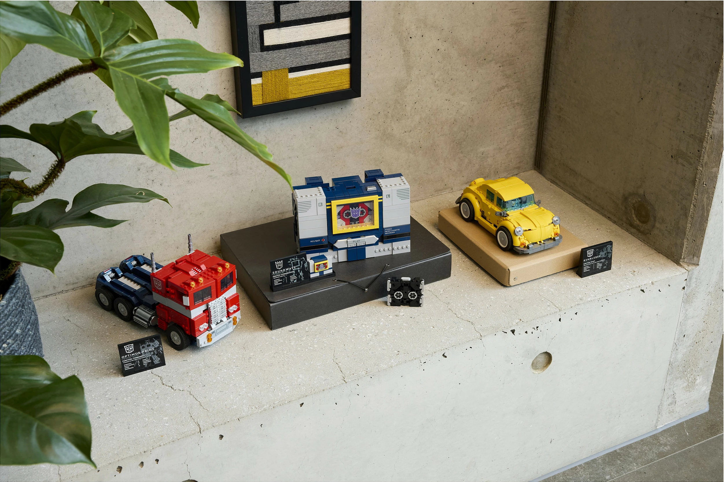 Set ndërtimi LEGO Icons Transformers Soundwave 10358, 1505 pjesë, 18+, multikolor