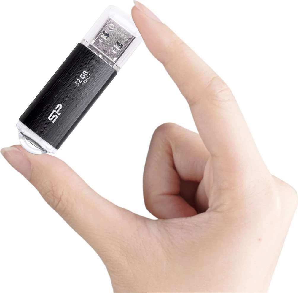 USB, Silicon Power Blaze B02,Flash Drive,32GB,Type-A 3,2 i zi