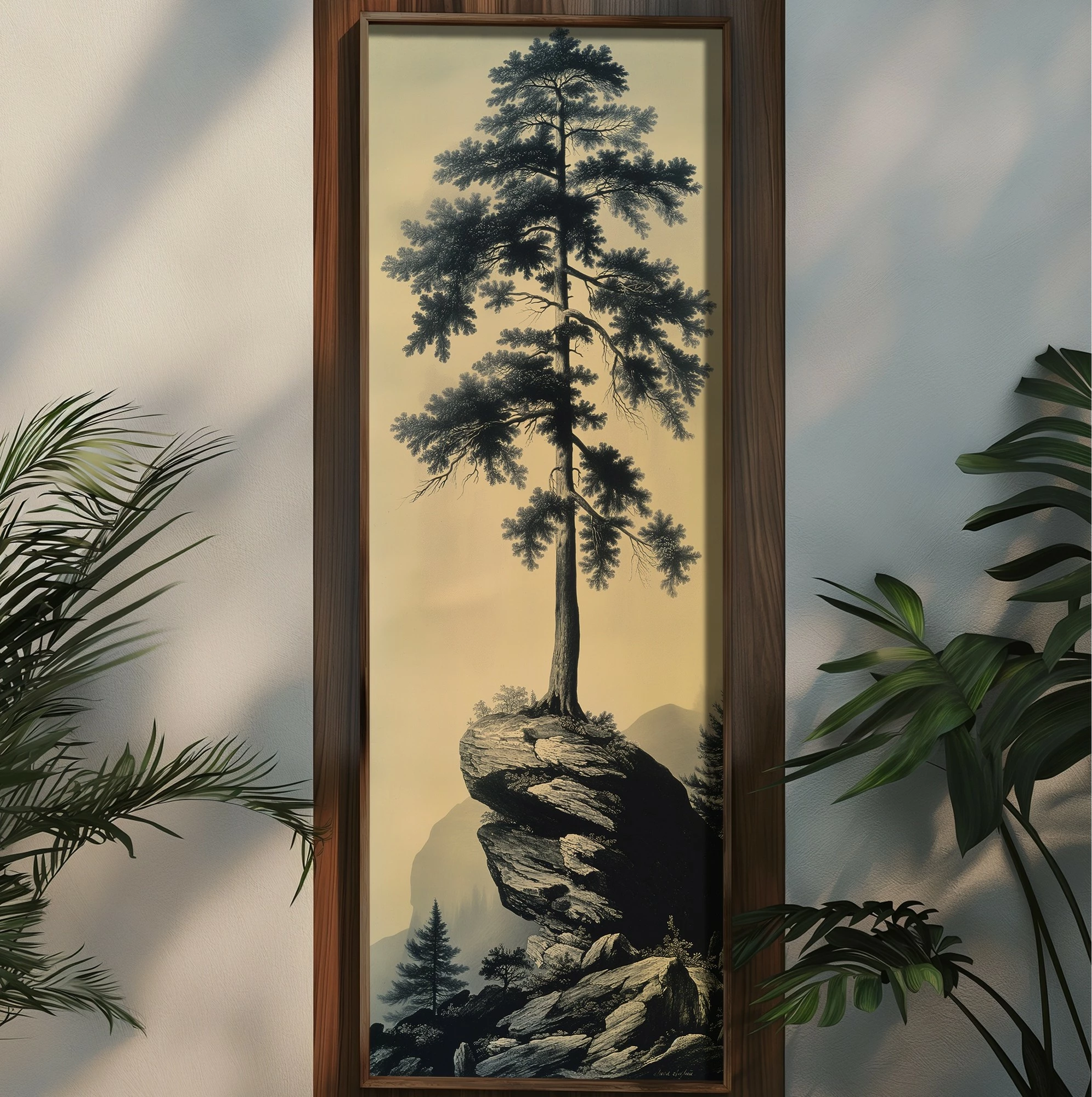Pikturë dekorative me kornizë MDF, Wallity, EMR079, shumëngjyrëshe, 40x120x3.5cm