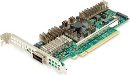Kartelë rrjeti Broadcom BCM957504-M1100G16, PCIe 3.0, QSFP56, 100Gbps, ftohje pasive, jeshile/argjendtë