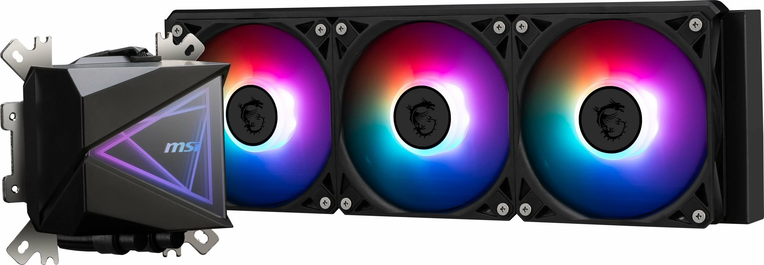Ftohje me ujë MSI MAG CoreLiquid I360 360mm ARGB, e zezë, set me 3x120mm (306-7ZW8A11-C24)