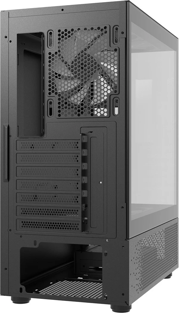 Kasë XPG INVADER X Mini Kompaktes Mid-Tower, PC, E zezë