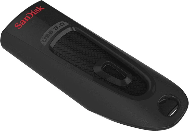 USB SanDisk Ultra, 512 GB, USB Type-A, 3.2 Gen 1, 100 MB/s, Slide, Black