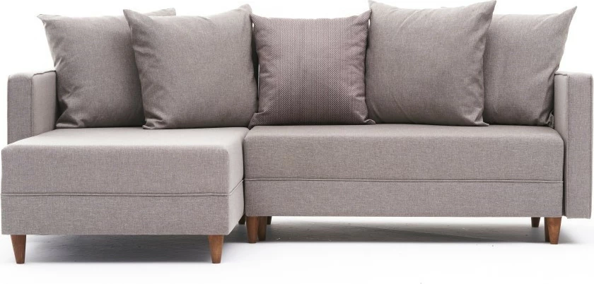 Kënd-sofë krevati Atelier del Sofa, Aydam majtas, krem