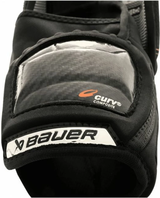 Mbrotëse bërryli për hokej Bauer, unisex, të zeza