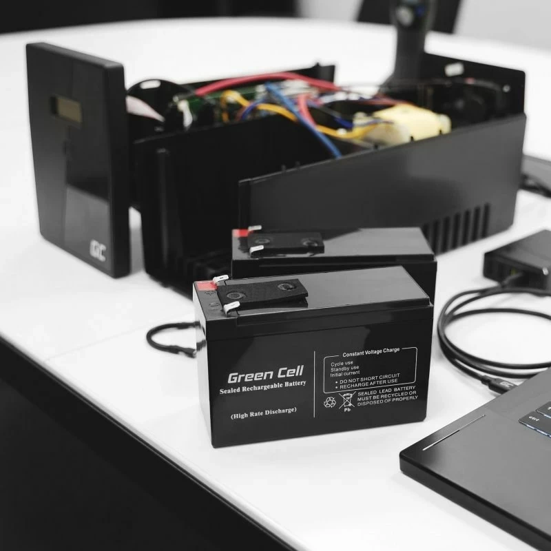 Bateri UPS Green Cell AGM18 12 V 2.3 Ah e zezë