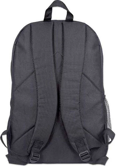 Çantë shpine Manhattan Knappack 15.6", e zezë, lehtë, xhep për laptop