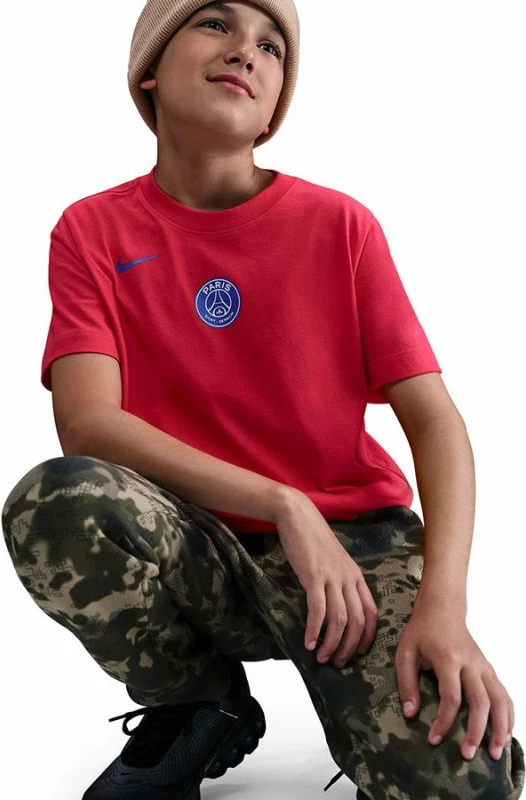 Maicë për fëmijë Nike PSG, e kuqe [Madhësia: M]