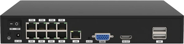 Set kamerash sigurie Foscam FN9108E-B4-2T, 4 kamera, regjistrues, 2TB, e bardhë